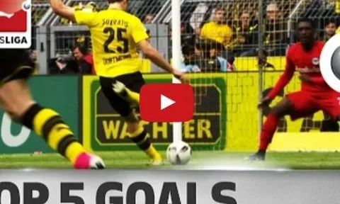 Fabian, Reus, Keita và 5 bàn thắng đẹp nhất vòng 29 Bundesliga