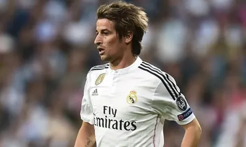 Fabio Coentrao thời còn khoác áo Real