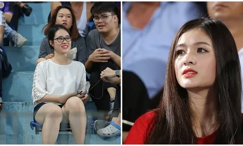 Fan nữ đẹp như thiên thần hâm nóng "nội chiến U23 Việt Nam"