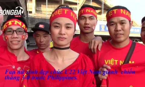 Phải lòng Công Phượng, fan nữ xinh đẹp dự đoán U22 Việt Nam thắng Philippines 3-0