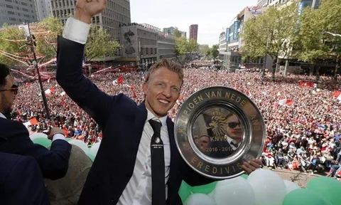 Feyenoord diễu hành mừng chức vô địch sau 18 năm
