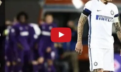 Fiorentina 5 - 4 Inter Milan (vòng 33 Serie A)
