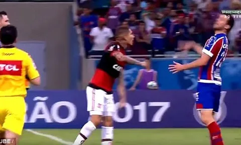 Pha diễn kịch đáng đoạt giải Oscar của cầu thủ Brazil