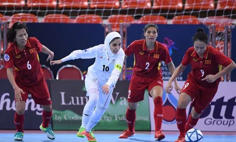 Sợ đối thủ khiến tuyển nữ futsal VN thua đậm ở bán kết châu Á