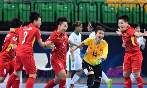 Đả bại Indonesia, tuyển nữ futsal VN lần đầu vào bán kết châu Á