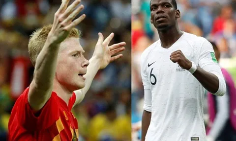 De Bruyne - Pogba: Màn so tài quyết định