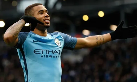 Gabriel Jesus chơi bùng nổ trong màu áo Man City