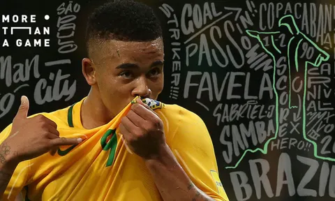 Gabriel Jesus: Từ cậu bé đường phố đến người gánh vác sứ mệnh của dân tộc Brazil