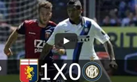 Genoa 1-0 Inter Milan (vòng 35 Serie A)