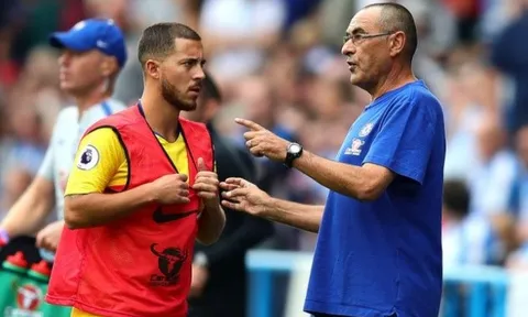 Vì sao Hazard phải ngồi dự bị trước Huddersfield, dấu hỏi trận Arsenal
