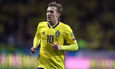 Emil Forsberg: "Số 10" đầy cảm xúc đến từ Scadinavie