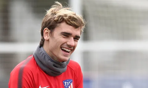 Griezmann tràn đầy tự tin trước trận derby Madrid