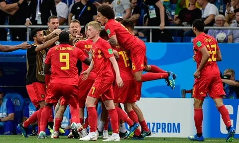 Hạ Nhật Bản, ĐT Bỉ lập thống kê "cực dị" tại World Cup 2018
