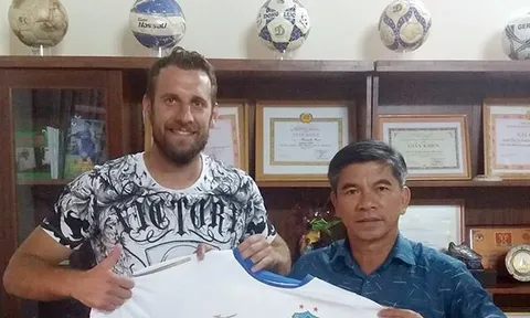 Đồng hương Luka Modric khoác áo HAGL với giá 5,3 tỷ