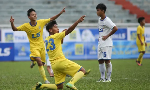 VCK U15 Quốc gia – Cúp Thái Sơn Bắc 2017: Toàn thắng SLNA vào bán kết