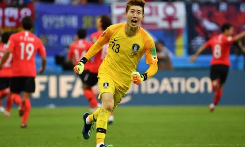Tỏa sáng ở World Cup, thủ môn Hàn Quốc hứa hẹn khuấy đảo ASIAD