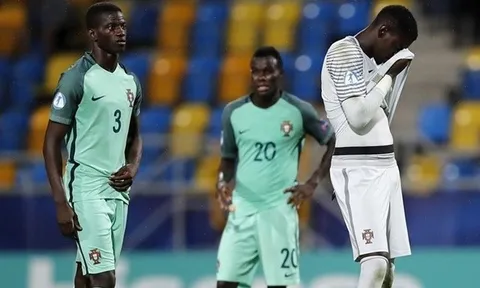 Hàng hot Bruma tỏa sáng, U21 Bồ Đào Nha vẫn rời EURO
