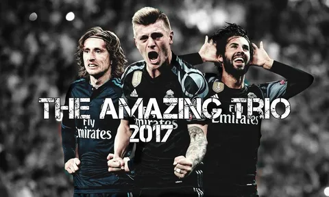 Hàng tiền vệ khủng của Real Madrid