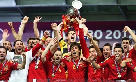 Hành trình đầy cảm xúc của Tây Ban Nha tại EURO 2012