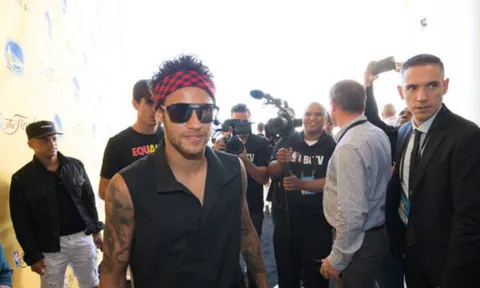 Hậu chia tay, Neymar cực chất tấn công làng NBA