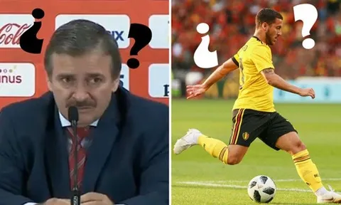 HLV Costa Rica không hề biết tên của Eden Hazard