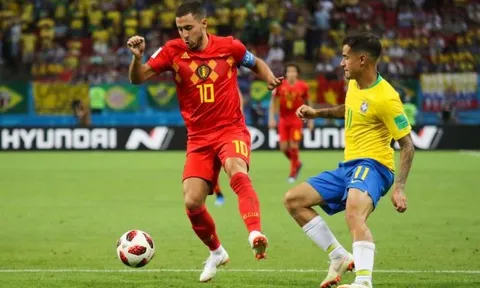 Cầu thủ xuất sắc thứ 3 thế giới lộ diện sau trận Brazil - Bỉ