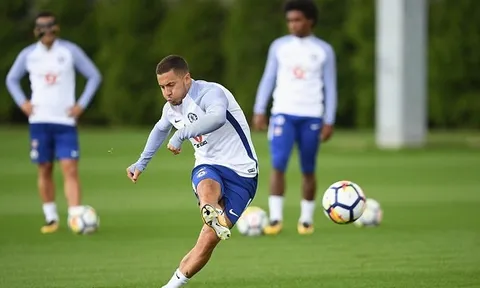 Hazard & Bakayoko tập cực sung, sẵn sàng chiến Tottenham