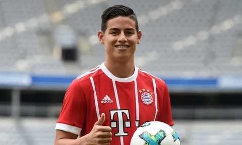 HÉ LỘ hợp đồng chi tiết 'khủng' của James Rodriguez với Bayern Munich
