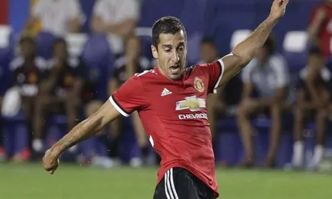 Henrikh Mkhitaryan chơi rất hay vs Man City