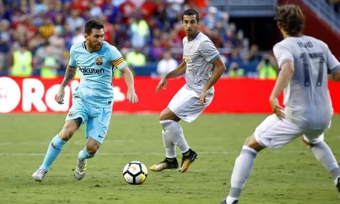 Henrikh Mkhitaryan thể hiện ra sao vs Barcelona?