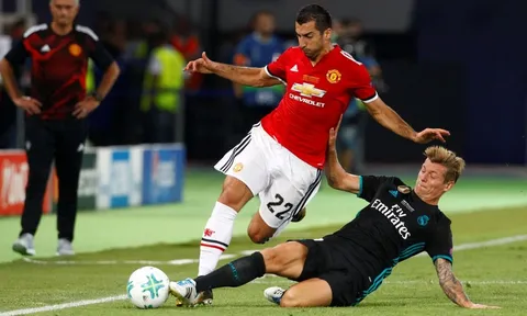 Henrikh Mkhitaryan thể hiện ra sao vs Real Madrid?