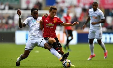Dấu hỏi Ander Herrera trong ngày MU đại thắng