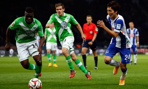 Hertha Berlin 1-0 Wolfsburg (Vòng 30 Bundesliga)