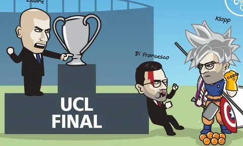 Hí họa Real chờ Liverpool ở CK Champions League
