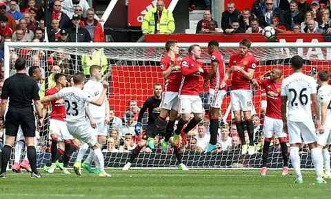 Highlight: Man United 1-1 Swansea City (Vòng 35 Ngoại hạng Anh)