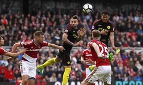 Highlight: Middlesbrough 2-2 Man City (Vòng 35 Ngoại hạng Anh)