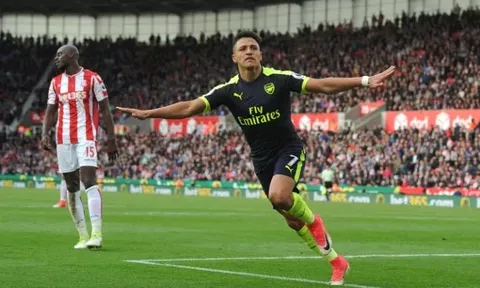 Highlight: Stoke City 1-4 Arsenal (Vòng 37 Ngoại hạng Anh)