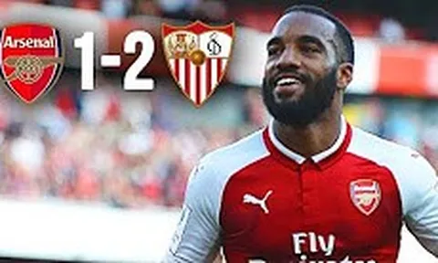 Highlights: Arsenal 1-2 Sevilla (Emirates Cup)