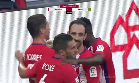 Highlights: Atlético Madrid 2-1 Napoli (Audi Cup 2017)