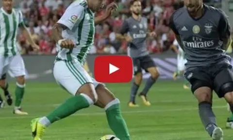 Highlights: Benfica 2-1 Real Betis (giao hữu)