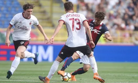 Highlights: Bologna	 1-2 AC Milan (Vòng 35 Serie A)