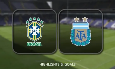 Highlights: Brazil 0-1 Argentina (Giao hữu)