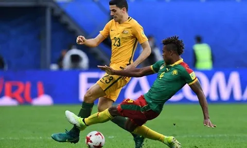 Highlights: Cameroon 1-1 Australia (Bảng B Confeds Cup)