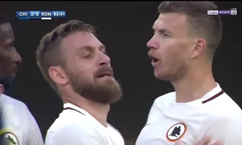 Highlights: Chievo 3-5 Roma (Vòng 37 Serie A)