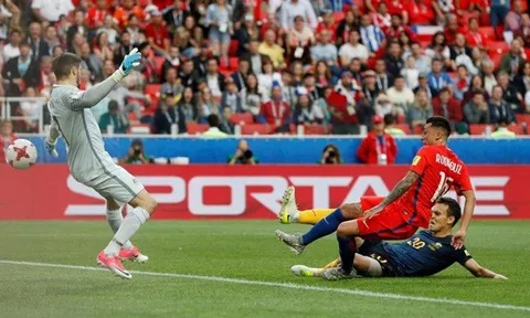Highlights: Chile 1-1 Australia (Bảng B Confeds Cup)