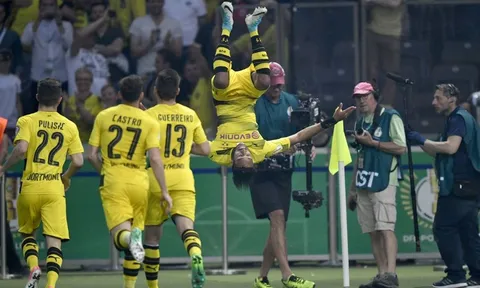 Highlights: Eintracht Frankfurt 1-2 Borussia Dortmund (Chung kết cúp Quốc gia Đức)