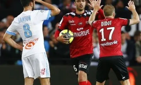 Highlights: Guingamp 3-3 Marseille (Vòng 37 giải VĐQG Pháp)