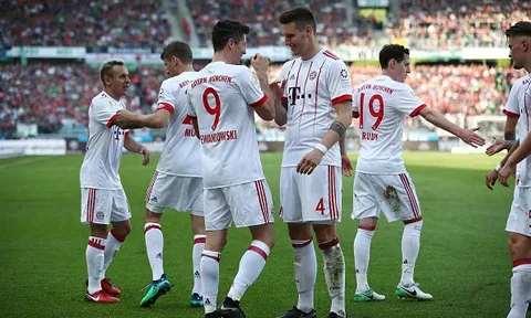 Highlights: Hannover 0-3 Bayern Munich (Vòng 31 Bundesliga)