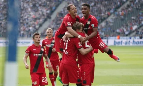 Highlights: Hertha Berlin 2-6 Bayer Leverkusen (Vòng 34 Bundesliga)