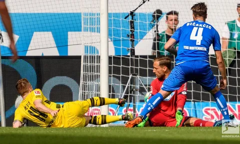 Highlights: Hoffenheim 3-1 Dortmund (Vòng 34 Bundesliga)